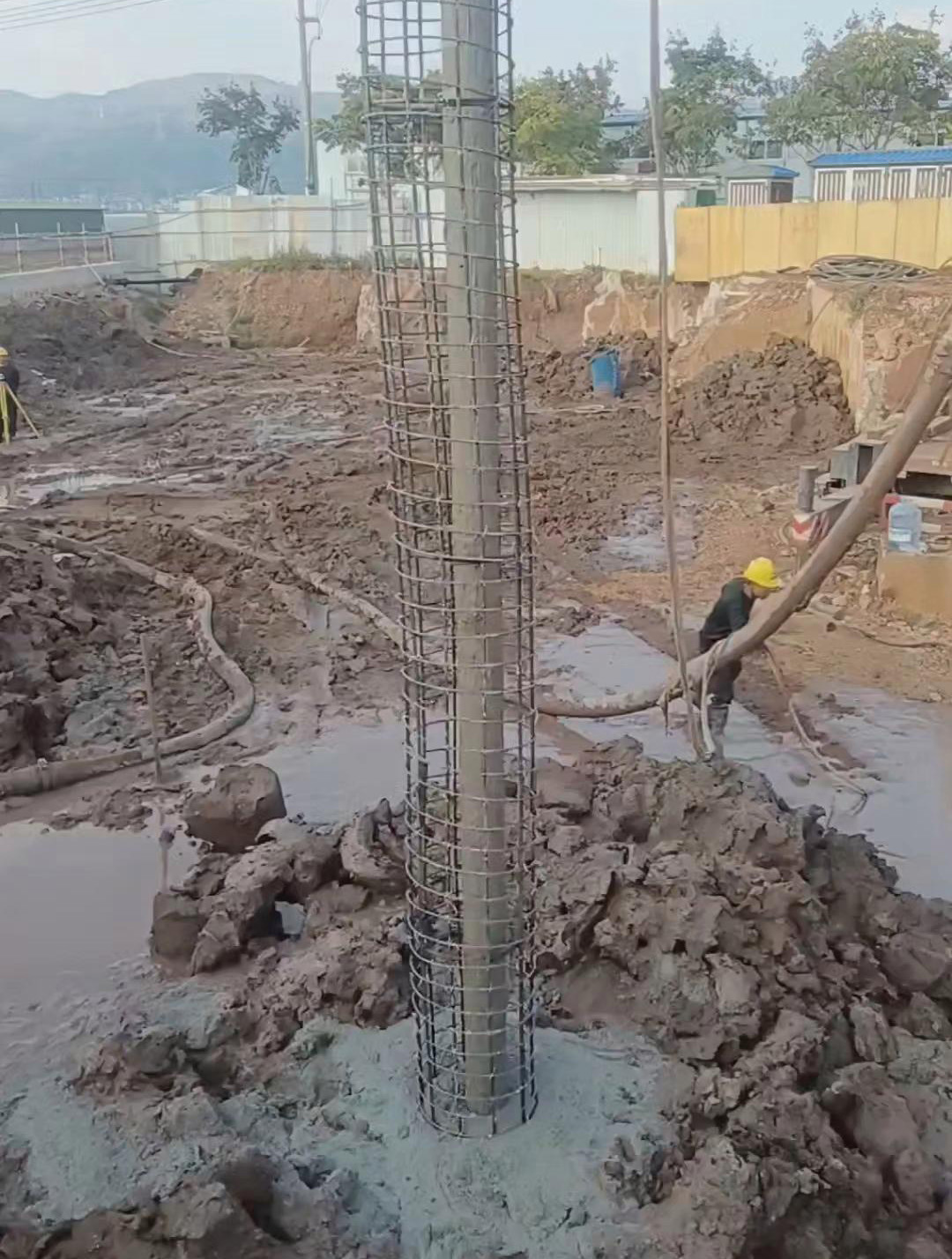 泰州兴化长螺旋钻孔压灌桩